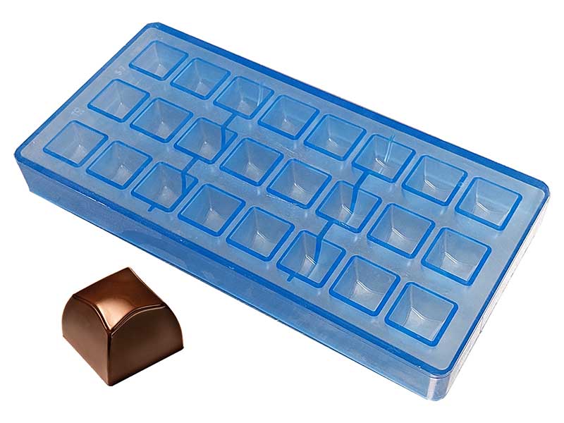 Polycarbonate Moulds for chocolate, used